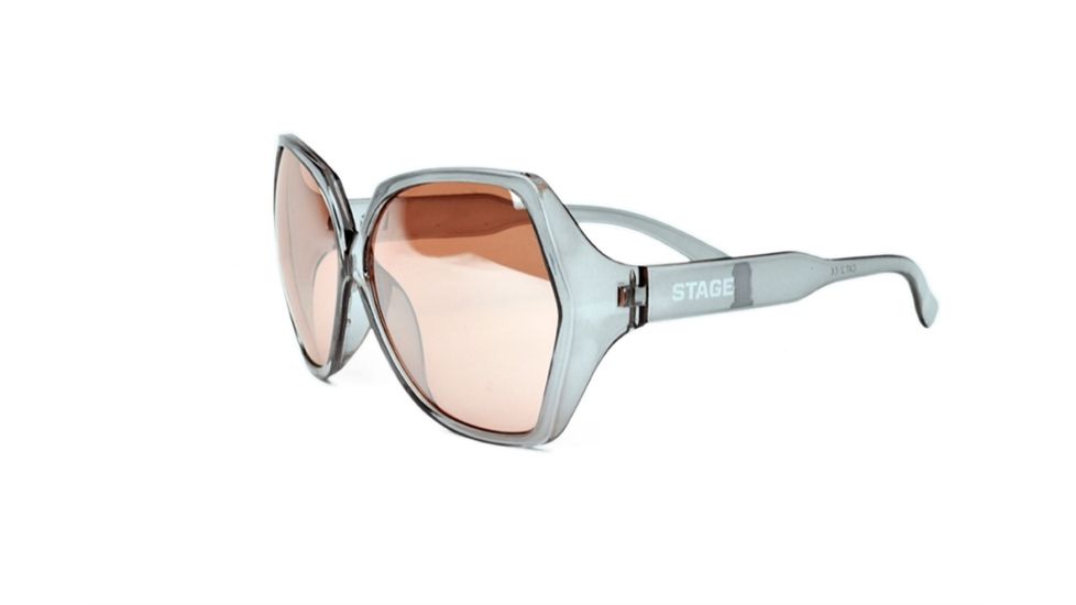Stage Diva Clear Gray Frame Pink Mirror Lens STG3069CP
