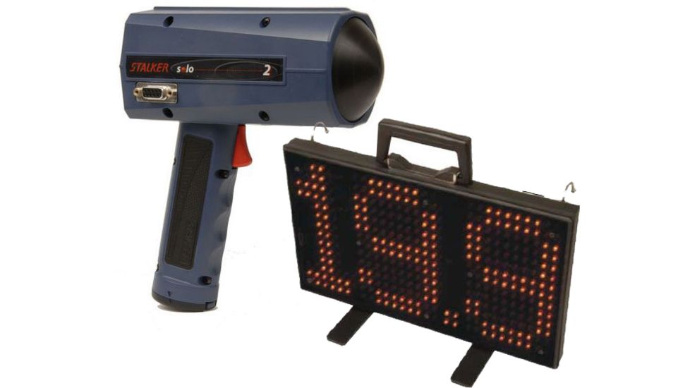 Stalker Radar Package - 2 1/2-Digit LED Display and Solo 2 Radar Gun Package 827-0006-00 