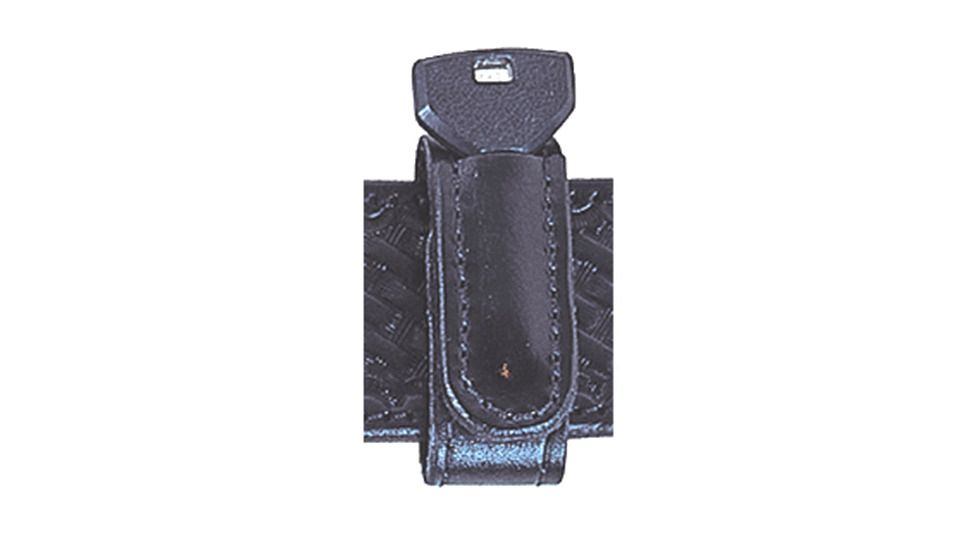 STALLION LEATHER - 1" WIDE BELT KEEPER W/ SPARE KEY SLOT