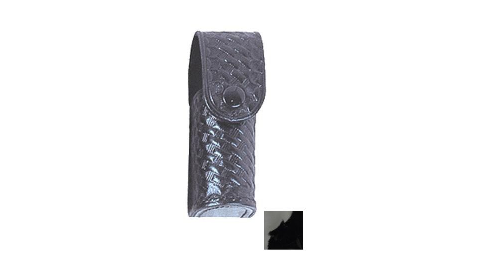 Stallion Leather Punch/bodyguard 2oz Pepper Spray Holder Covered, Black - PB2-3-B2