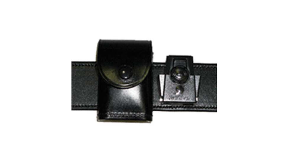 Stallion Leather Single Taser Cartridge Holder, Plain - ATH-1-B2
