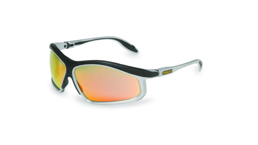 Stanley Rst 61018 Pivot Orange Mirror Lens Premium Fashion Safety Glasses