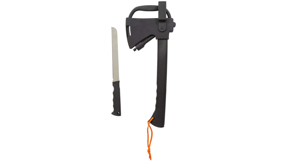 Stansport Camping Axe &amp; Saw Multitool, Black, 14L x 5.5W x 1H, P-40