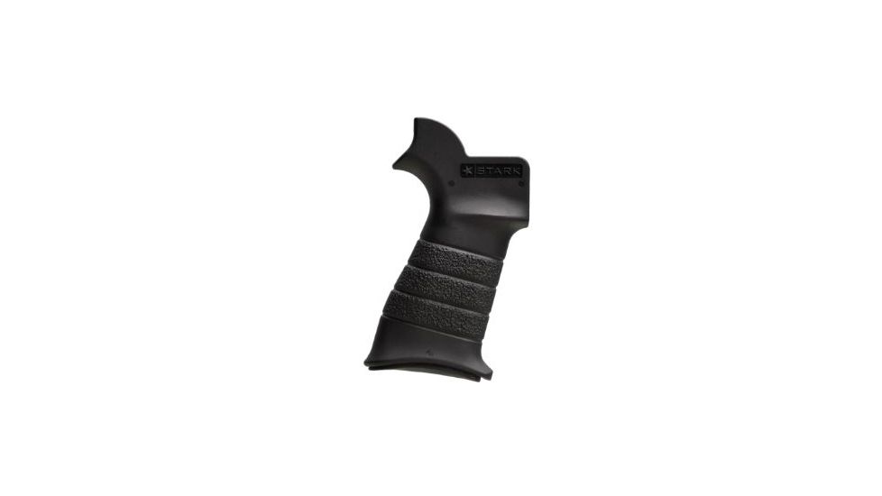 Stark Equipment AR Rifle Grip, with Hook Mount, Black ANG-HM-BL