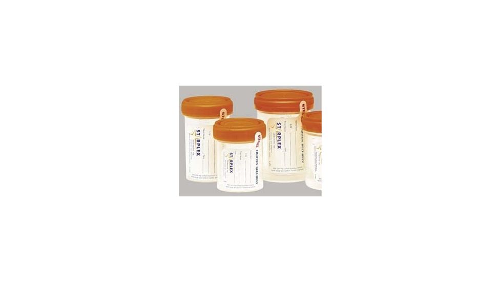 Starplex LeakBuster Specimen Containers, Starplex B902-1W 90 Ml (3 oz.) Containers
