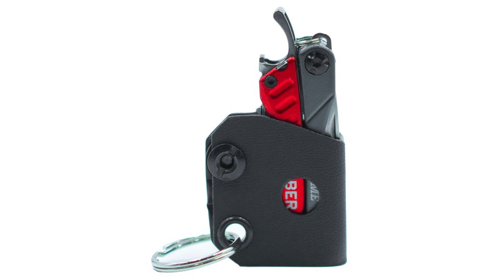 StatGear Kydex Keychain Sheath for Gerber Dime &amp; Leatherman Squirt, Black, GDIME-BLK