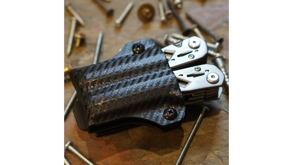 StatGear Kydex Sheath for Gerber Suspension, Carbon Fiber Black, GSUSP-CF-BLK