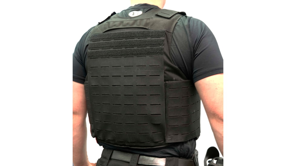 Stealth Armor Systems HFRAS Patrol Vest Optmized Carrier, Black, Medium, HXT1P-PV-MD-BLK-OP