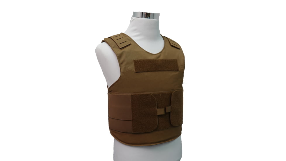 Stealth Armor Systems HFRAS Patrol Vest Standard Carrier, Coyote Brown, Small, HXT1P-PV-SM-CB-STD