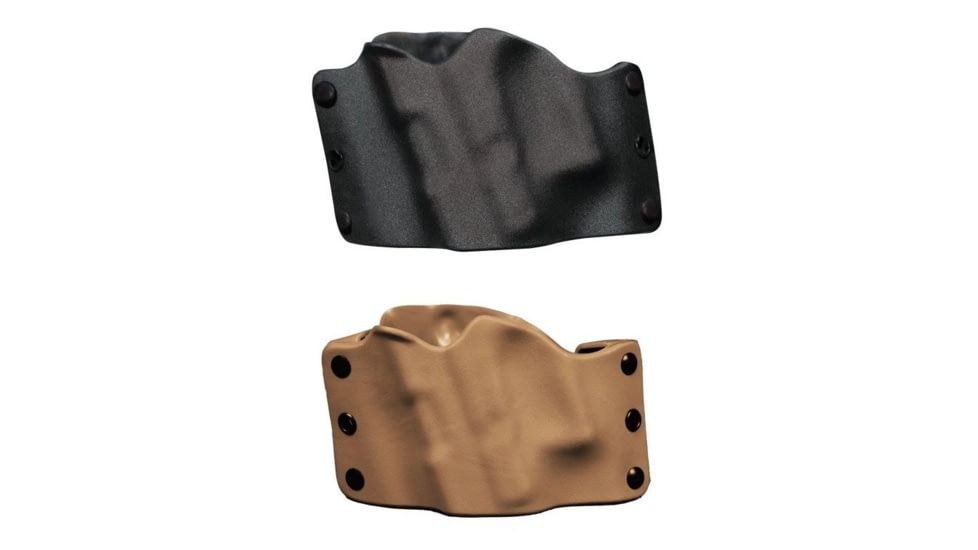 Stealth Operator Compact OWB Holster, Black, Coyote