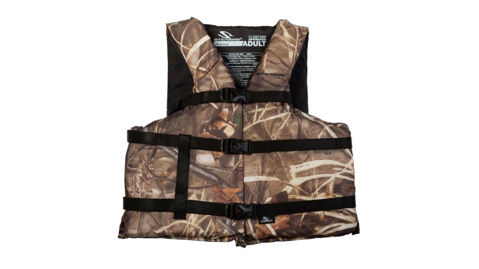 Stearns Pfd 2001 Adult Boating Oversize Mx5, Camo, 3000003573