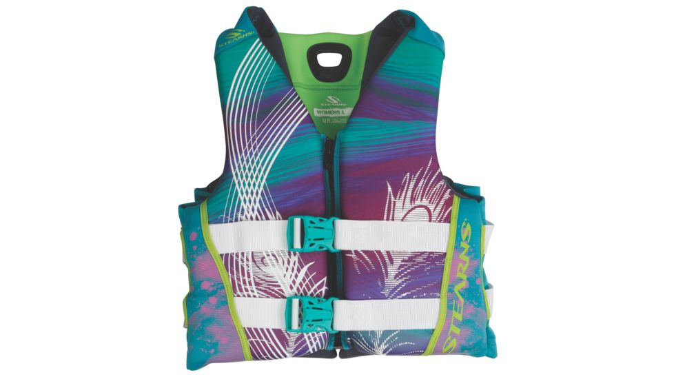 Stearns 7855 V1 Flotation Life Vest - Women's, Pink/Blue, Extra Large, CM1011410002-52