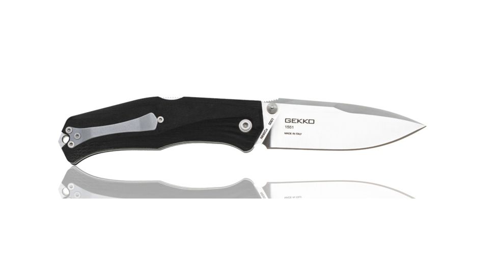 Steel Will Gekko Folding Knife Blade 7.87 in OAL, Black 1551