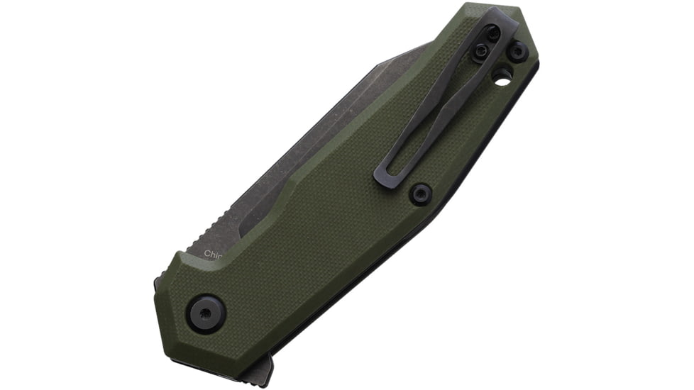 Steel Will Tenet 2 Linerlock OD Green, SMGF3133