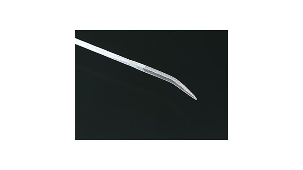 Steelex 5 Pc. Extra-Fine Curved Needle Nose File Set, 5 Different Profiles, 1/8 in. Shank, Mini, 5.5 in. Long D2865