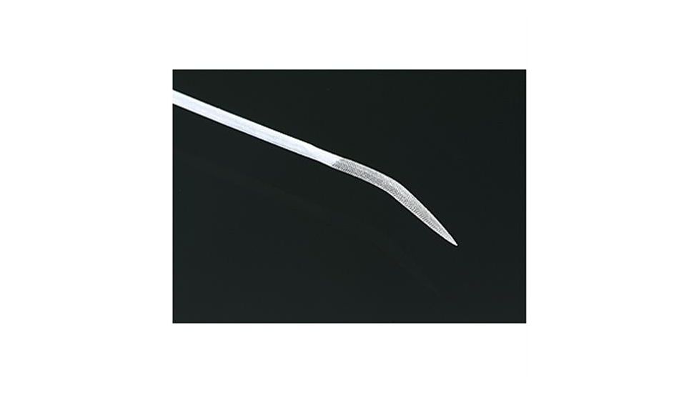 Steelex 5 Pc. Extra-Fine Curved Needle Nose File Set, 5 Different Profiles, 1/8 in. Shank, Mini, 5.5 in. Long D2865