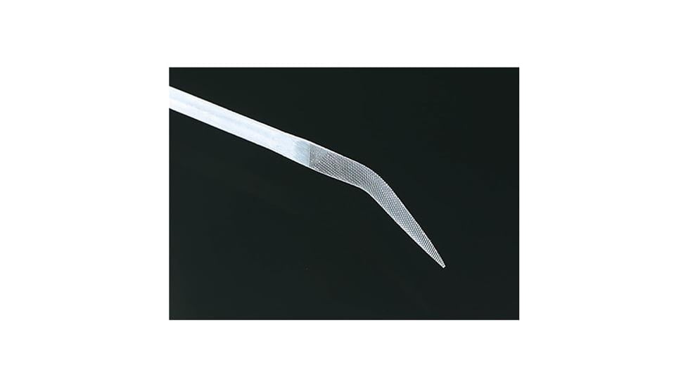 Steelex 5 Pc. Extra-Fine Curved Needle Nose File Set, 5 Different Profiles, 7/32 in. Shank, Large, 7 in. Long D2867