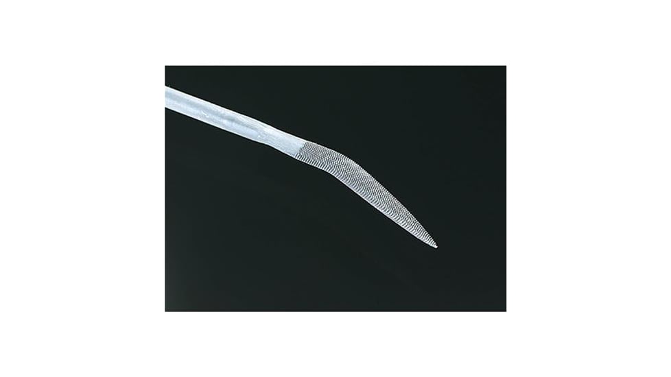 Steelex 5 Pc. Extra-Fine Curved Needle Nose File Set, 5 Different Profiles, 7/32 in. Shank, Large, 7 in. Long D2867