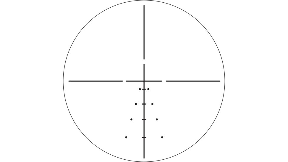 Demo,Steiner 2-10X42mm S-1 Reticle 30mm Rifle Scope, BLK 5004