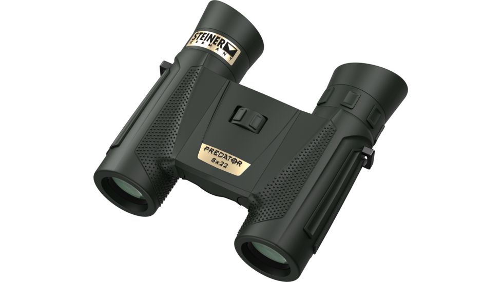 Steiner 8x22 Predator Binoculars, Black 2441 