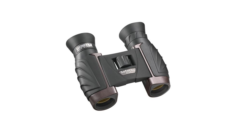 Steiner 8x22 Safari Pro Compact Roof Prism Binoculars w/ Strap &amp; Case, Clam Pack 231