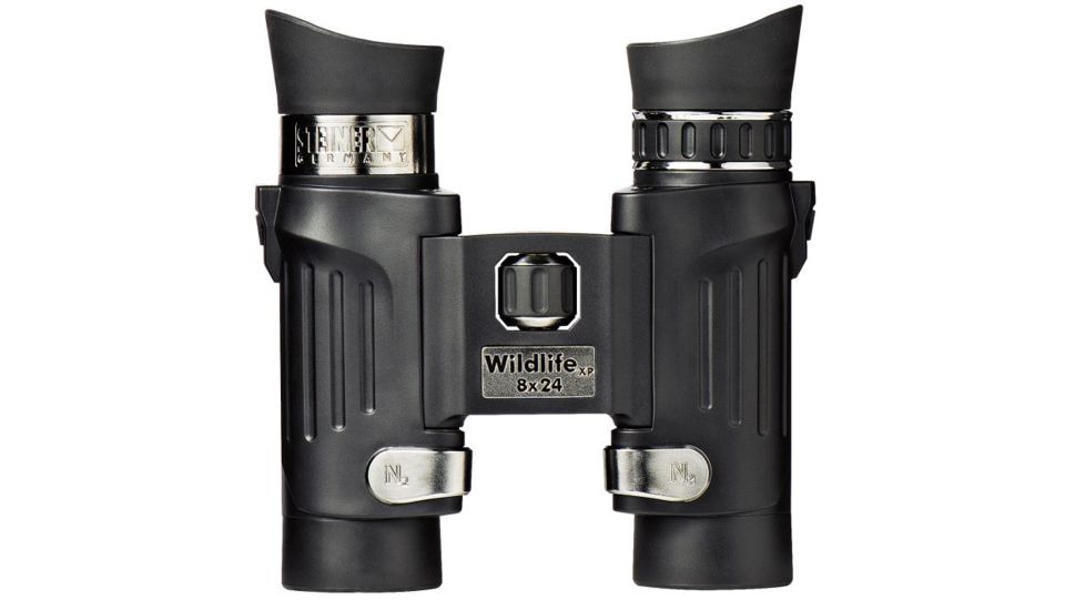 Steiner 8x24 Wildlife XP Compact Roof Prism Binocular,Black 5438