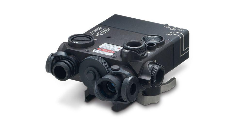 EDEMO, Steiner Laser Devices Dual Beam Aiming Laser, Intelligent DBAL-I2, PEQ-2, IR, Class I, 4mW Adjustable IR Illumination, Black, 9007