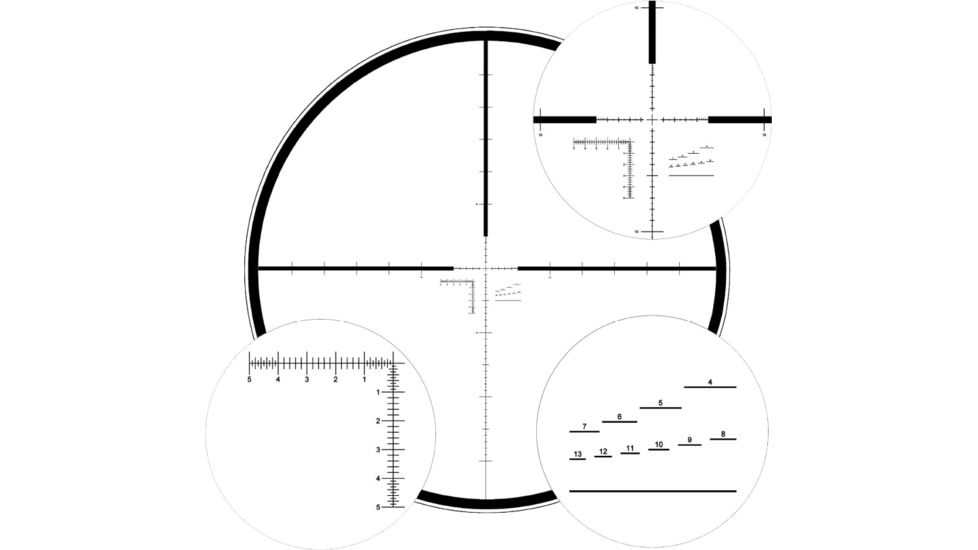 Steiner M7Xi Rifle Scope, 4-28x56mm, 34mm Tube, First Focal Plane, MSR2 Reticle, Matte, Black, 8719-MSR2