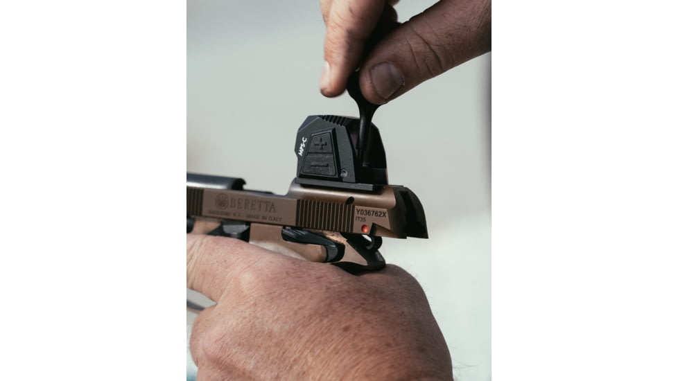 Steiner MPSc Reflex Red Dot Sight, 1x21-19mm, 2MOA Reticle, Black, 8700000039