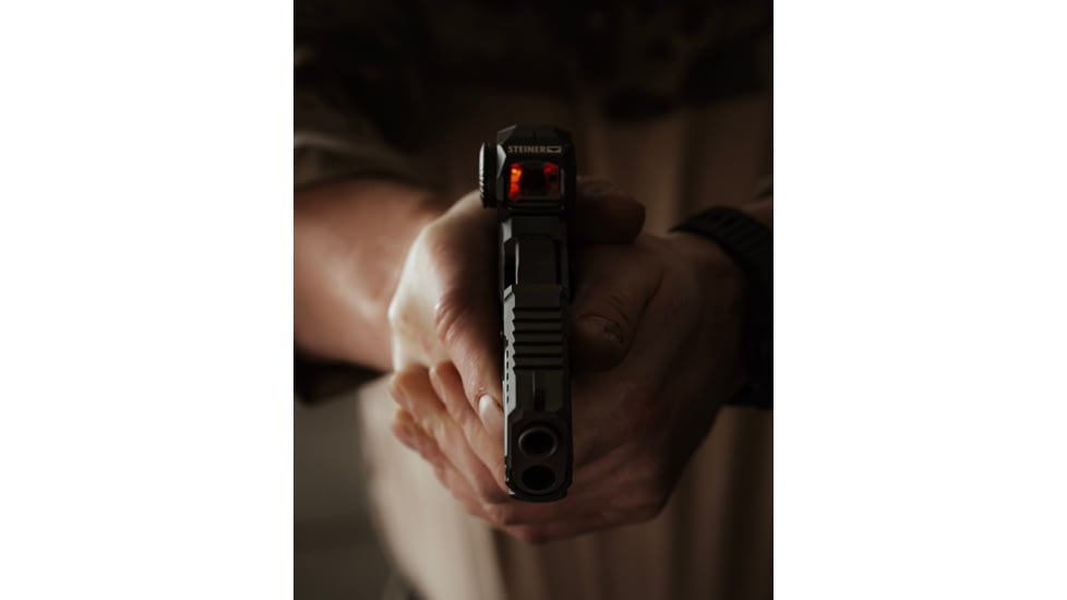 Steiner MPSc Reflex Red Dot Sight, 1x21-19mm, 2MOA Reticle, Black, 8700000039