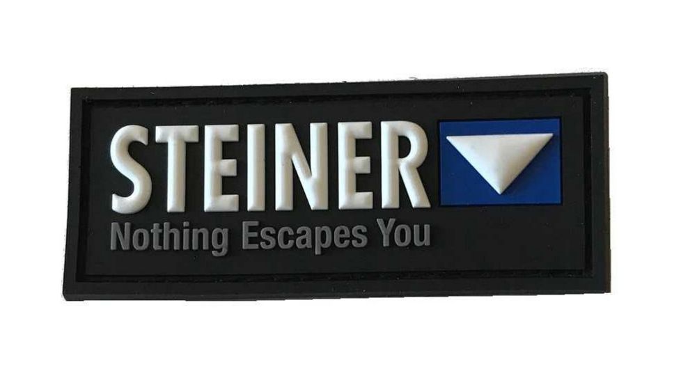 Steiner Logo PVC Patch, Black, 722