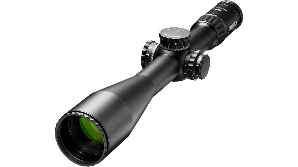 Steiner T5Xi 5-25x56 mm Rifle Scope, 34mm Tube, First Focal Palne, Red SCR Reticle, Matte, Black, 5122