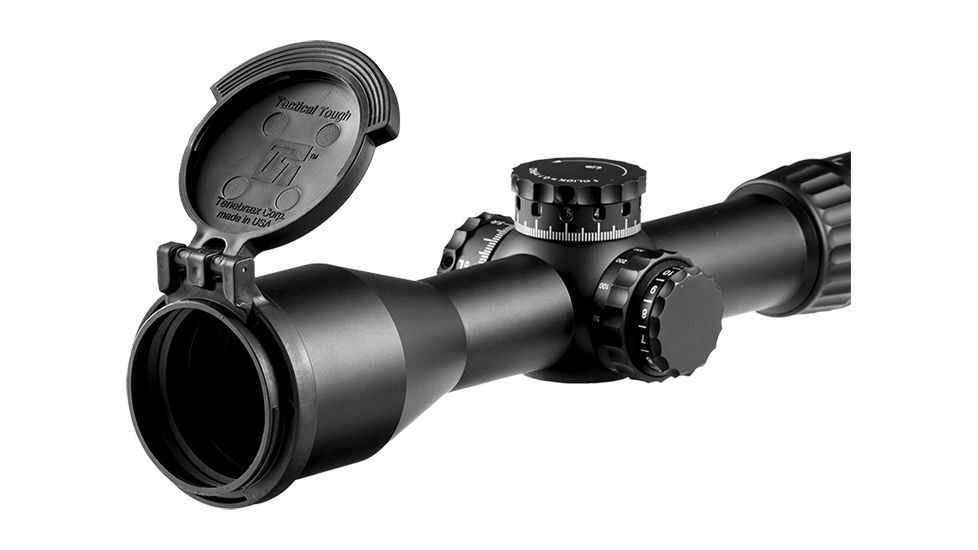 Steiner T5Xi 5-25x56 mm Rifle Scope, 34mm Tube, First Focal Palne, Red SCR Reticle, Matte, Black, 5122