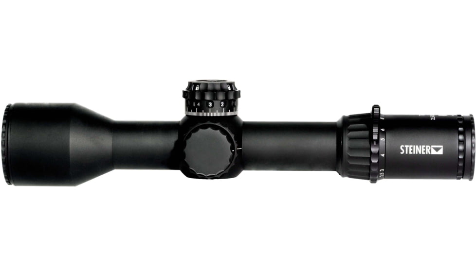 Steiner T6Xi 2.5-15x50mm Riflescope, 34mm, FFP, SCR MIL Reticle, Black, 5116