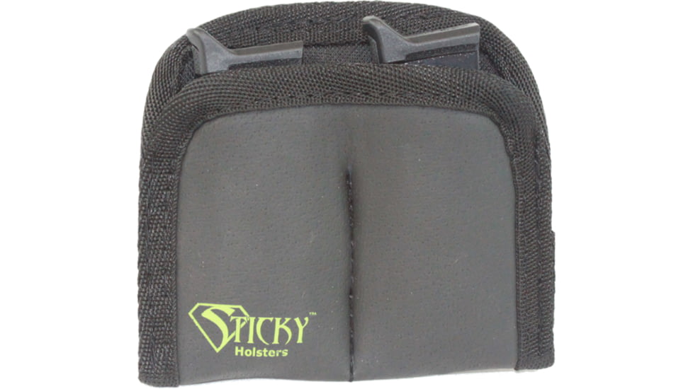 Sticky Holsters Dual Mini Mag Sleeve, Black, Dual Mini Mag Sleeve