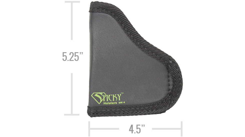 Sticky Holsters SM-4 Holster, Taurus Curve, Ambidextrous, Black, Small, SM-4