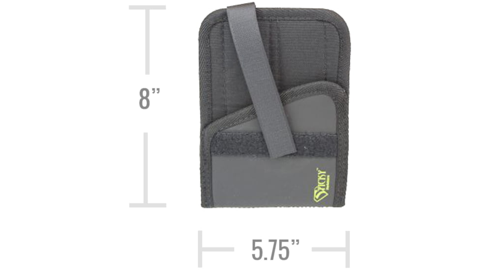 Sticky Holsters Sticky Travel Mount, Black, Sticky Travel Mount