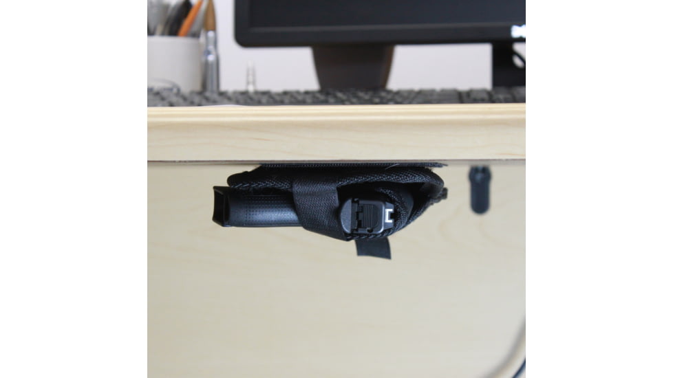 Sticky Holsters Sticky Travel Mount, Reverse Angle, Black, STMRV