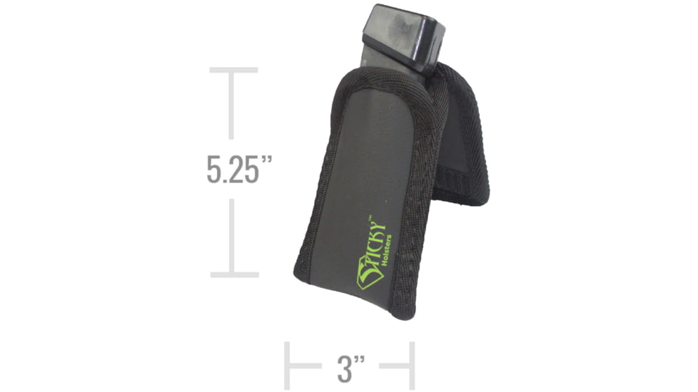Sticky Holsters Super Mag Pouch Smp, 1 Pack, Black, Super Mag Pouch SMP x 1