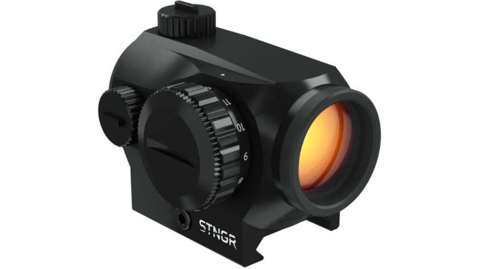 STNGR Axiom II Red Dot Sight, 2 MOA Red Dot Reticle w/ QD Mount Bundle, Black, UI-BNH0-JFHR