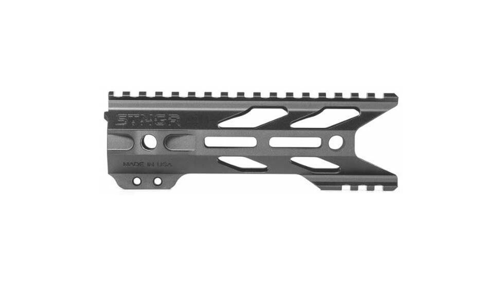 STNGR HWK M-Lok Free Float Handguard for AR15/M4, Anodized Black, 7 in, 7HM
