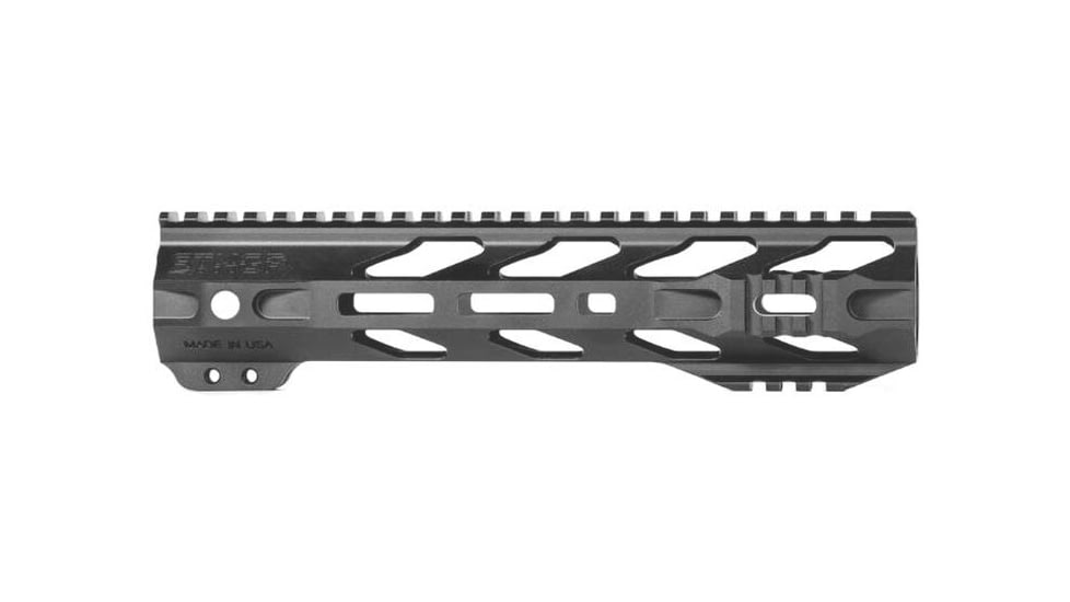 STNGR RPTR M-Lok Free Float Handguard for AR15/M4, Anodized Black, 10 in, 10RM
