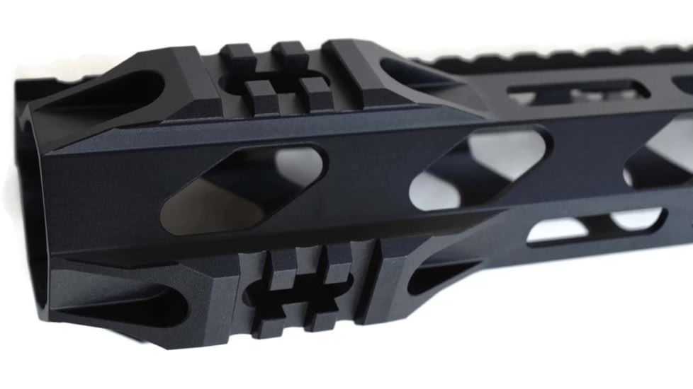 STNGR RPTR M-Lok Free Float Handguard for AR15/M4, Anodized Black, 10 in, 10RM