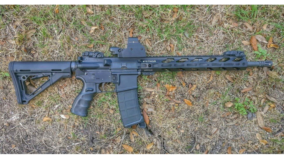 STNGR VYPR M-Lok Free Float Handguard for AR15/M4, Anodized Black, 13.5 in, 13VM