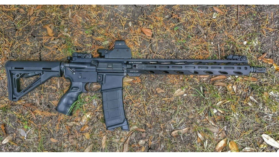 STNGR VYPR M-Lok Free Float Handguard for AR15/M4, Anodized Black, 15 in, 15VM