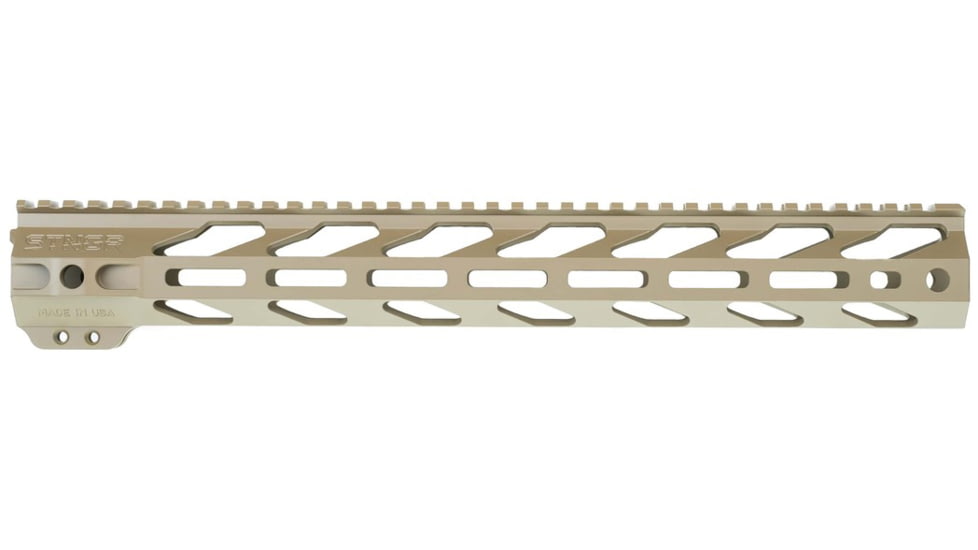 STNGR VYPR M-Lok Free Float Handguard for AR15/M4, Cerakote FDE, 15 in, 15VM-FDE