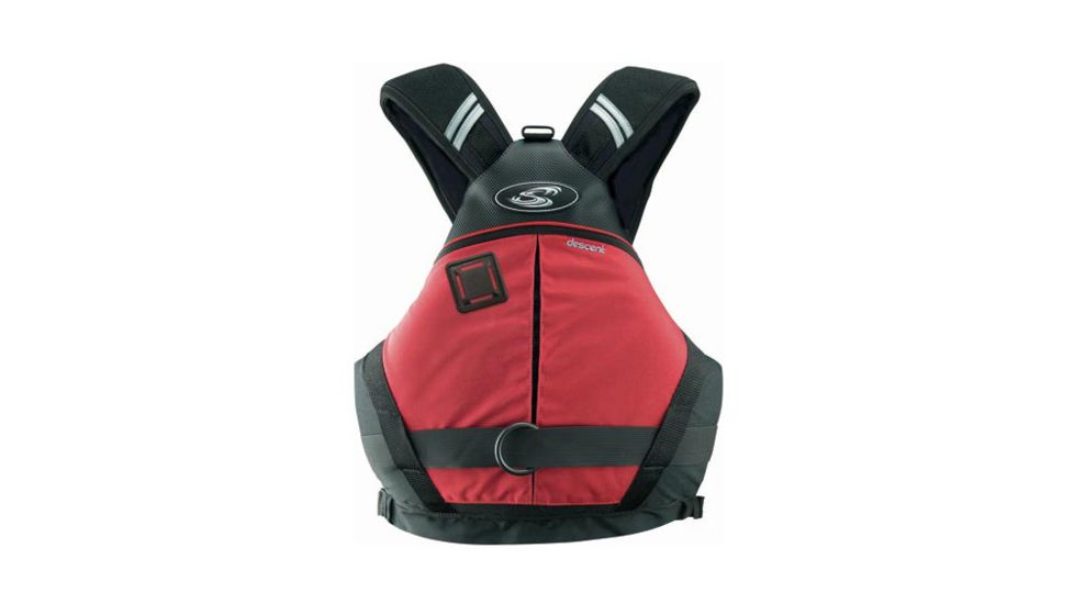 Stohlquist Descent Personal Flotation Device, Fireball Red, Small/Medium, 523130