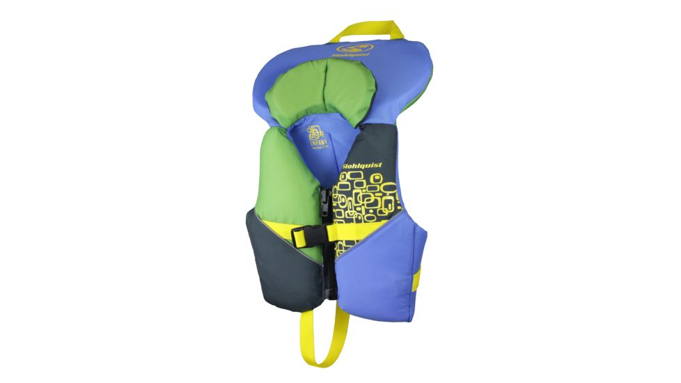 Stohlquist Unisex Infant PFD, Blue/Green, Infant less30 lbs, QF1394003