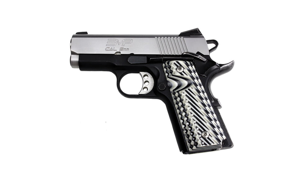 Stoner CNC Slash and Burn G10 Gun Grips fit 1911 Compact and Springfield EMP, Arctic Camo, 1911 Compact-Standard, STO-1911C-SB-STD-ARC