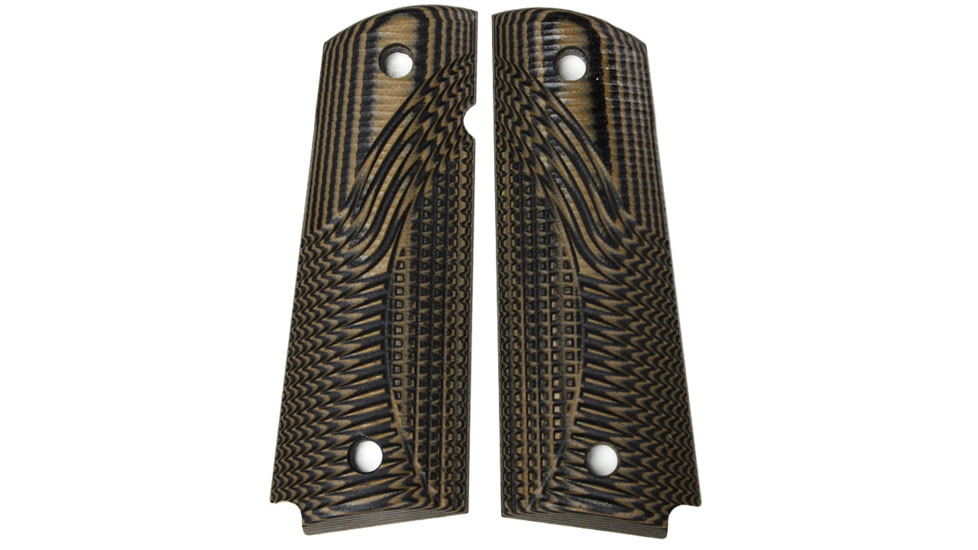 Stoner CNC Tactical Eclipse G10 Gun Grips fit Sig GSG, Brown Black, SIG GSG-Standard, STO-GSG-TE-STD-BNB